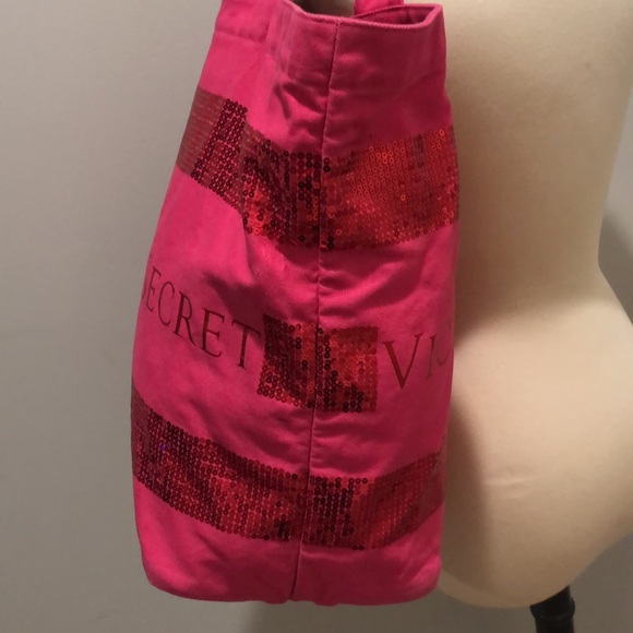 Victoria’s Secret Limited Edition Extra Large Bling Sequin Tote Weekender - Picture 7 of 12